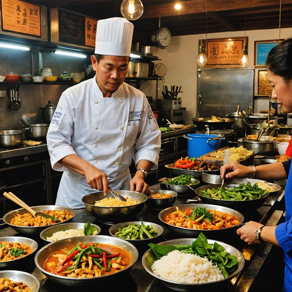 Où trouver des cours de cuisine thaïlandaise à Chiang Mai?