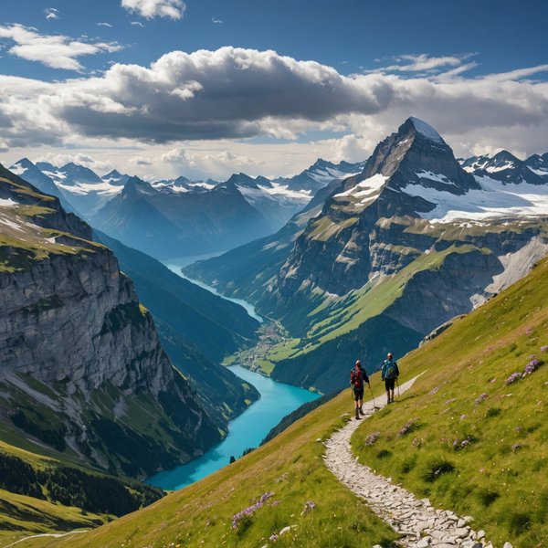 Quels sont les meilleurs itinéraires pour une randonnée en haute montagne en Suisse?